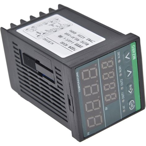Régulateur de température numérique Thermostat Relais SSR 2 sorties Contrôleur PID MZ48G 220V (1/5)