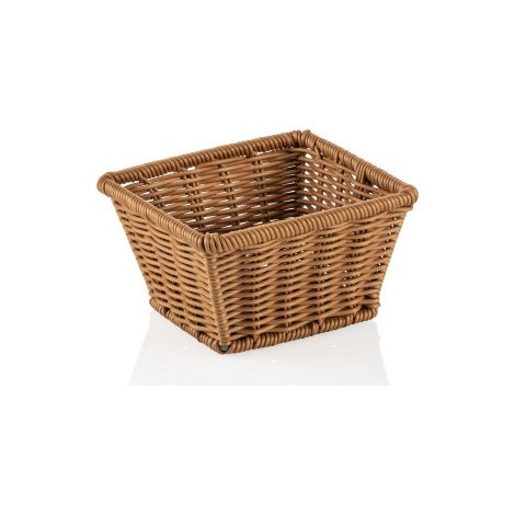 Panier GN 1/6 marron polypropylène inox 18/10 WEAVER PRO - Was Germany (1/2)
