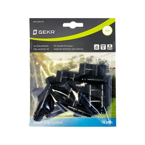 Set Rohrverbinder 16 mm, 12x GEKA Drip 5 Stk (1/5)