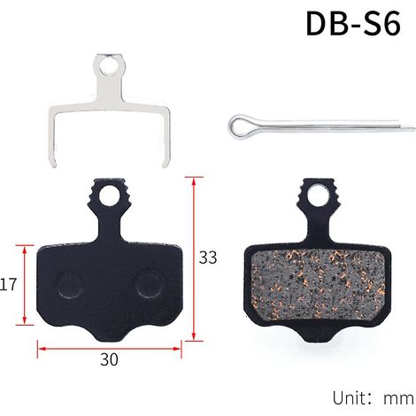 Convient aux plaquettes de frein à disque de VTT à plaques semi-métalliques, compatible avec Hayes (1/4)