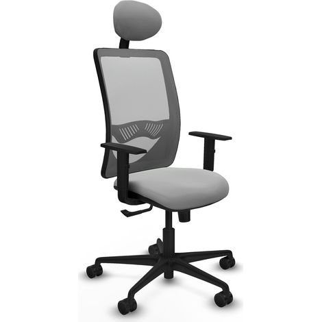 Silla de oficina piqueras y crespo Zulema negro soporte lumbar (1/2)