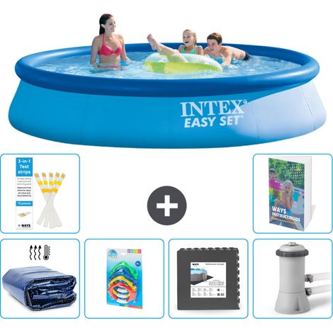 Easy Set Pool Rund - 396x84 cm - 7-teilig  S3 (1/5)