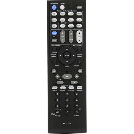Télécommande Compatible pour Récepteur AV Integra RC 711M, DTR 4.9, DTR 5.9 - Modèles 6300BC0 005 R C083302 - Noir (1/5)