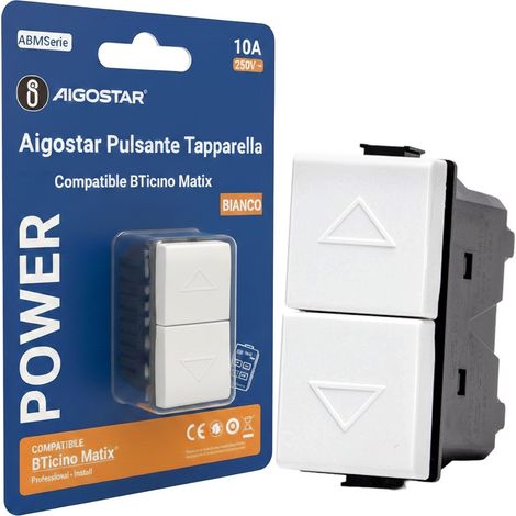 PULSANTE UNIPOLARE DOPPIO ABM (1/5)