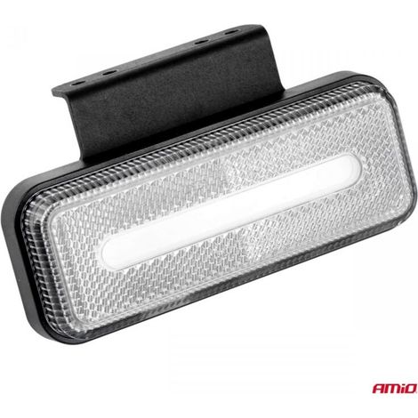 Feu de gabarit LED OM-02-W rectangulaire blanc AMIO-02377 (1/5)