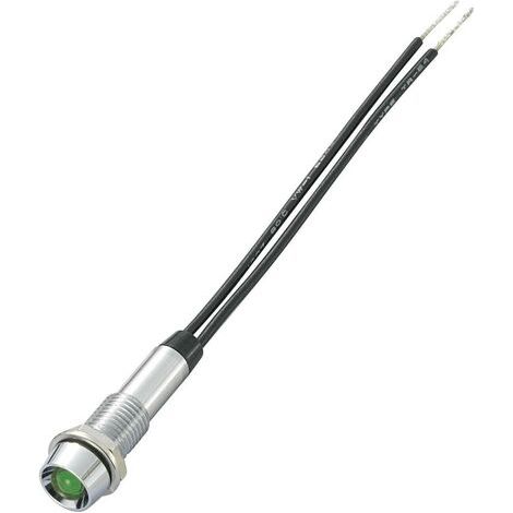 Sedeco 726640 Voyant standard avec ampoule vert 1 pc(s) (1/3)