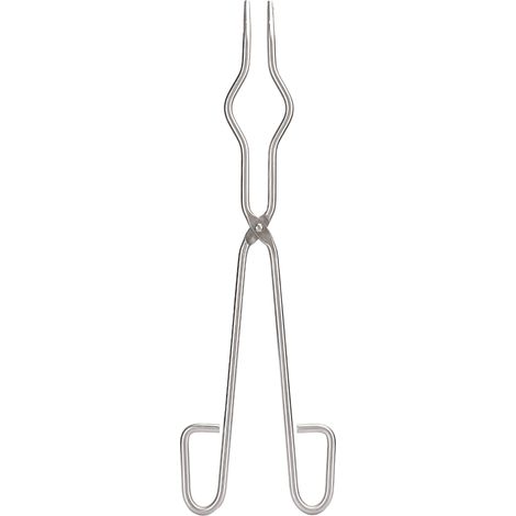 Pince à creuset en acier inoxydable 40cm, pince de laboratoire pour maintien de béchers, outil métallique de précision (1/5)