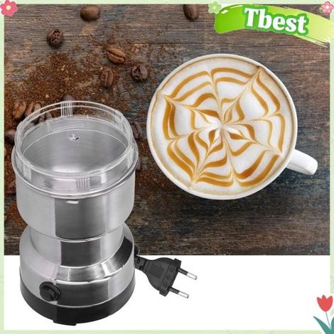 Tbest outil de broyage de grains Moulin à café multifonctionnel en acier inoxydable, moulin à grains de café electromenager moulin (1/5)