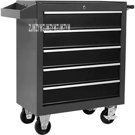 DA-25 5 tiroirs de Rangement boîte à Outils Chariot matériel d'atelier Mobile Multifonctionnel Auto réparation de Voiture Entretien boîte à Outils Armoire (Color : B, Size : 1 UK) (1/5)