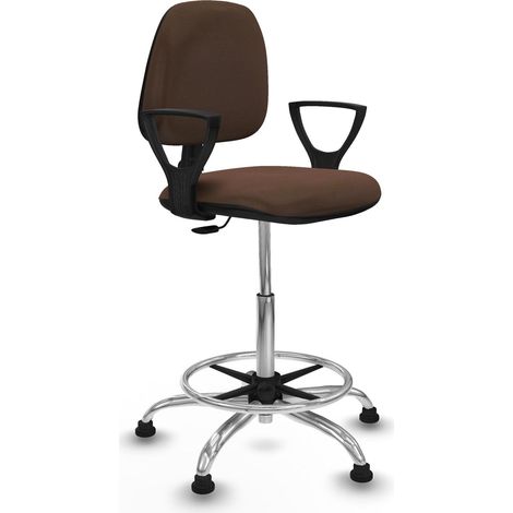 Bürostuhl Piqueras y Crespo BFN05RT dunkelbraun höhenverstellbar