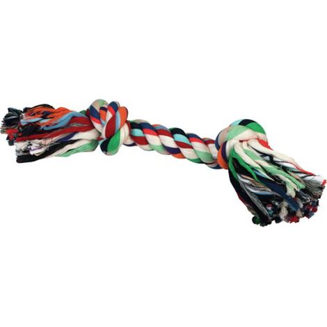 Gioco per cani a forma di nodo in cotone 48 cm