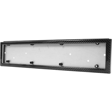 Cadre de plaque d'immatriculation UE standard en véritable fibre de carbone universel pour BMW Série 3 Série 5 Série 7 F30 F20 F34 F80 F87 F82 F10 G20 G30 G80 G82 (1/5)