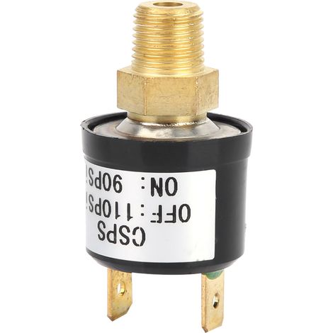 Pressostat robuste pour compresseur d'air 90-110 PSI (1/5)