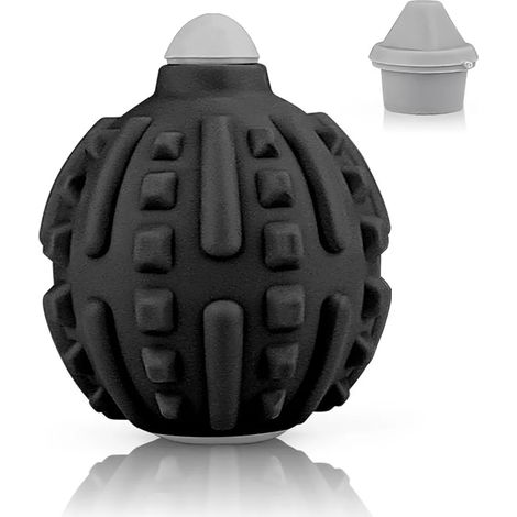 Pelota de masaje vibratoria, masajeador muscular portátil de tejido profundo, pelota para la fascia (1/5)