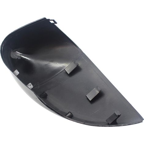 Tappo di copertura specchietto retrovisore nero lucido di ricambio verniciato per Ford Fiesta 2009-2015 lato destro 1594546 8A6117K747CA