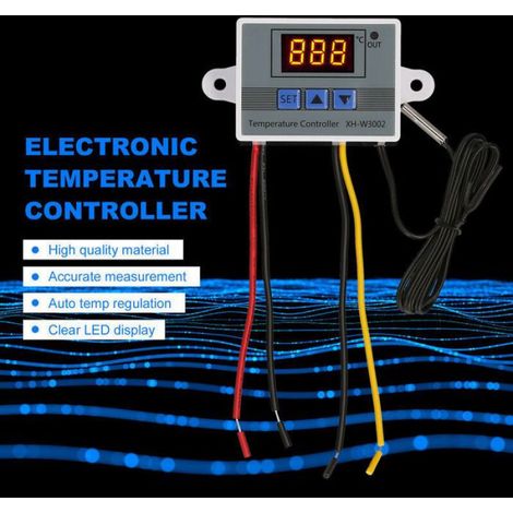 Thermostat et programmateur de température Petit thermostat numérique, interrupteur de contrôle de température intelligent, (1/5)
