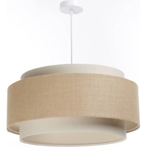 Suspension Dumble beige et crème (1/5)
