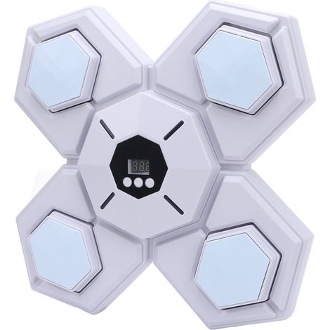 Machine de boxe musicale à vitesse réglable, fixation murale, retour d'information en temps réel, connexion Bluetooth, équipement d'entraînement de boxe intelligent pour la maison et l'intérieur (1/5)