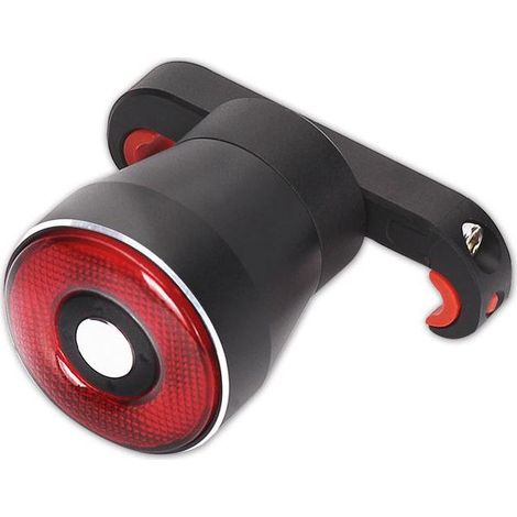 Feux arrière vélo rechargeables USB - Éclairage ultra lumineux, feu stop intelligent étanche, accessoires VTT et route, phare arrière facile à monter, lot de sécurité cycliste (1/5)