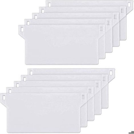 10pcs Plaque de Lestage Store Californien Poids Lest Stores Verticaux Plaque Lestage Store Lamelle Verticale 127mm Pièce Rech Femeo (1/3)