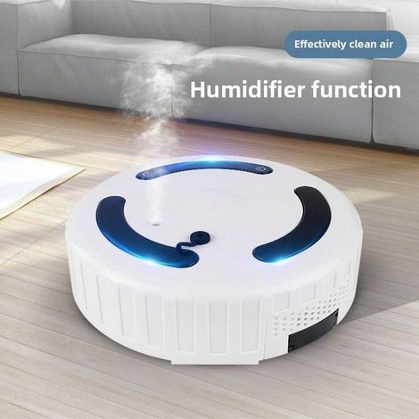 Nuovo robot pulitore intelligente completamente automatico per la casa, silenzioso, con funzione 3 in 1 di aspirazione, lavaggio e spruzzatura, ricarica USB. (1/3)