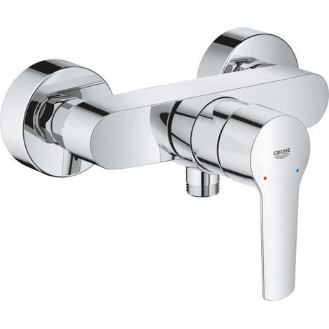 Grohe – Mitigeur de douche monocommande mural – Raccord fileté 1/2" – Finition chromée brillante – Clapet anti-retour intégré