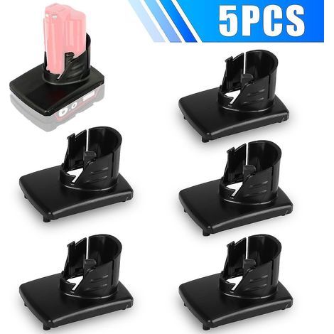 Pack of 5 replacement plastic battery cases for Milwaukee M12 compatible with Milwaukee M12 and XC 48 cordless tools. (1/5)
