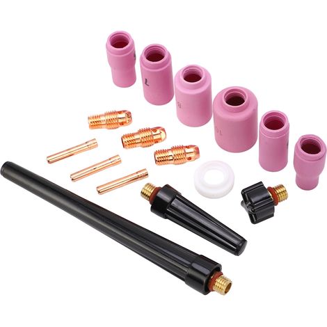 16 accessoires TIG pour torches de soudage TIG WP-9/20/25 (1/5)