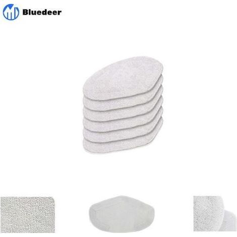 Serpillères Remplacement pour Polti Vaporetto Brosse Vaporforce, Produit Authentique pour Smart 35Mop, Smart 40Mop, etc (6 pièces) (1/5)