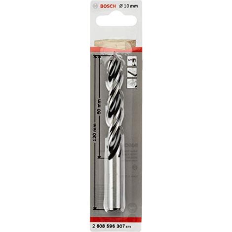 BOSCH PUNTA D. 10 MM L. 80 / 120 MM PERLEGNO