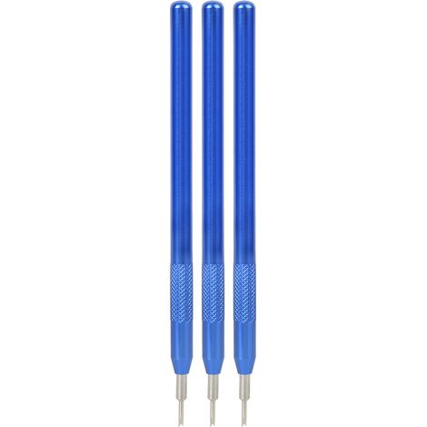 Outil pour fourche/barrette de ressort/outil de montre bleu à extrémité unique (1/5)