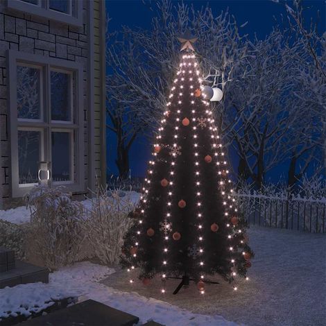 Guirlande lumineuse filet d'arbre de Noël 250 LED-Décoration de Fête pour Noël 250 cm 521470 (1/5)