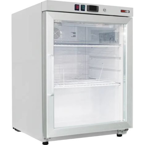 Armoire réfrigerée froid positif 130 l, porte verre, blanche REDFOX - DRR 200/G - REDFOX