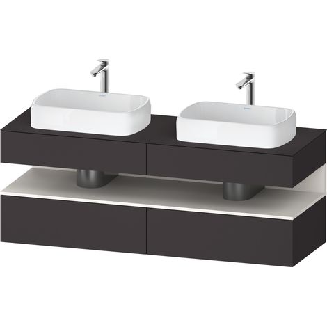 Duravit Collection One Meuble sous-vasque sur console, 2 tiroirs, (1/2)
