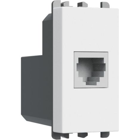 Presa telefonica urmet lybra bianco - 27411.b