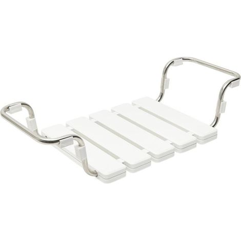 Siège de bain, charge maximum 110kg,  blanc  (SATDSEDVBO)
