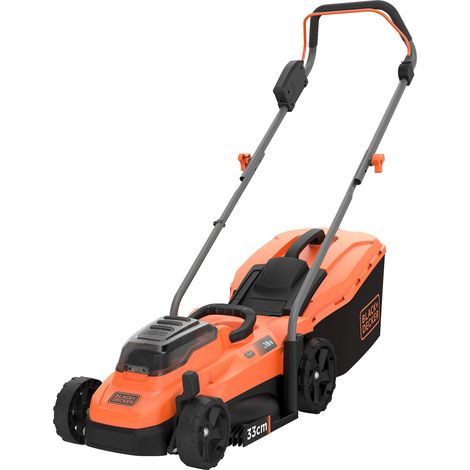 Rasaerba a batteria 18V 33 cm - BLACK+DECKER - con 2 batterie 18V 2.0Ah - caricabatterie - BCMW3318L2-QW (1/5)