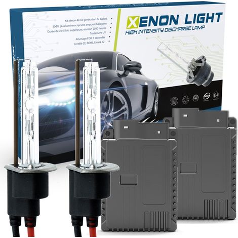 Kit Xénon H1 - 5000K 25W - SD2+ XPU V5.5 Performance Luxe - voiture (1/5)