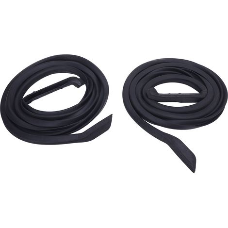 Soavoa Joint Caoutchouc Porte C7ZZ6520531A Étanche Durable pour Ford Mustang Capri 1967 1968 Lot de 2 Pièces (1/4)