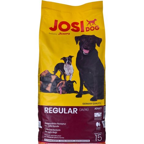 Josera JosiDog Regular Trockenfutter für Hunde, 15 kg (1/4)