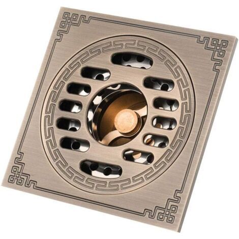 Toilet Bathroom Kitchen, Odor Resistant Copper Floor Drain Interface Washing Machine Siphon (1/5)