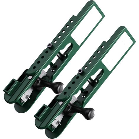 Oreilet Outils d'installation de Revêtement de Revêtement de 2 Pcs, Kit de Montage en Acier en Acier en Carbone pour écarts de Ciment de Fibre de 5/16 Pouces, Outil de Montage à Relief avec