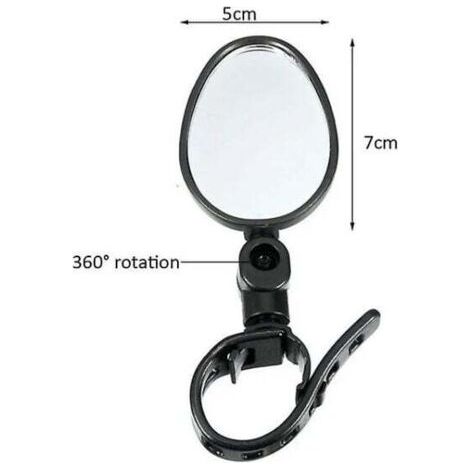 Rétroviseur de scooter électrique cykel backspeglar pour M365 Pro 2 Qicycle Accessoires de vélo (1/2)