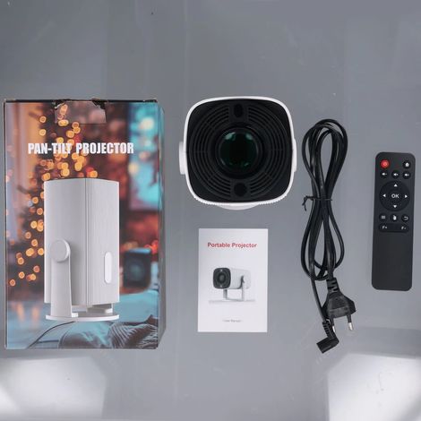 Mini projecteur 4K LED 10 000 lumens 1080p WiFi Bluetooth UHD Cinéma maison portable (1/5)