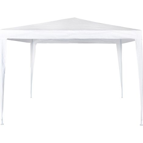 Aktive gazebo carré de jardin en plastique blanc (1/5)