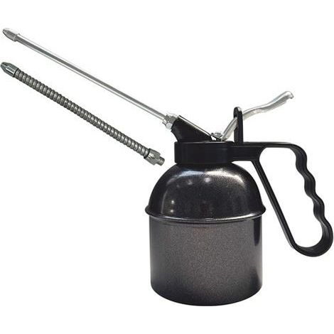 Spritzöler MSM 500 Metall 500ml anthrazit-grau Messingpumpe SAMOA HALLBAUER (1/2)