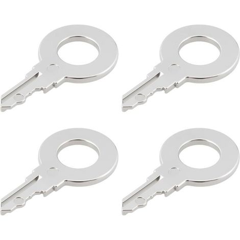 Ersatzschlüssel für Schrankschlösser 130497, kompatibel mit IKEA Fabrikor, 4er-Pack (1/5)