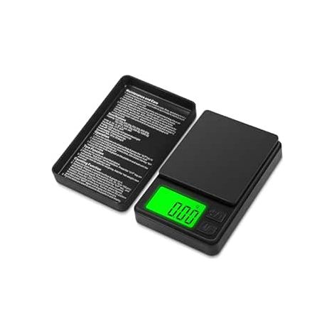 0,01 g/1000 g Digitale Küchenwaagen, Feinwaage mit Lcd Display und Tara Funktion, Milligramm Digitalwaage mit 6 Wiegeeinheiten, Taschenwaage für Lebensmittel, Schmuck, Pulvern, Labor, Kaffee (1/5)