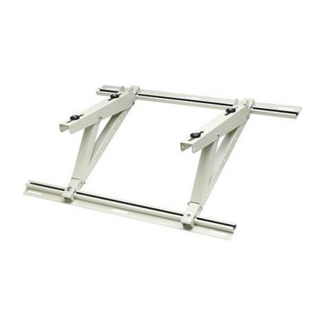 Staffe a tetto con inclinazione da 12° a 28° mensole supporti per climatizzatore condizionatore da 7000 A 24000 BTU, MADE IN ITALY, cert