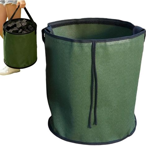 Rangement Charbon pour Barbecue Seau transportable à pellets avec poignée  Sac à charbon de barbecue pour Extérieur Camping Pique-nique Barbecue Terrasse Patio Jardin (1/5)